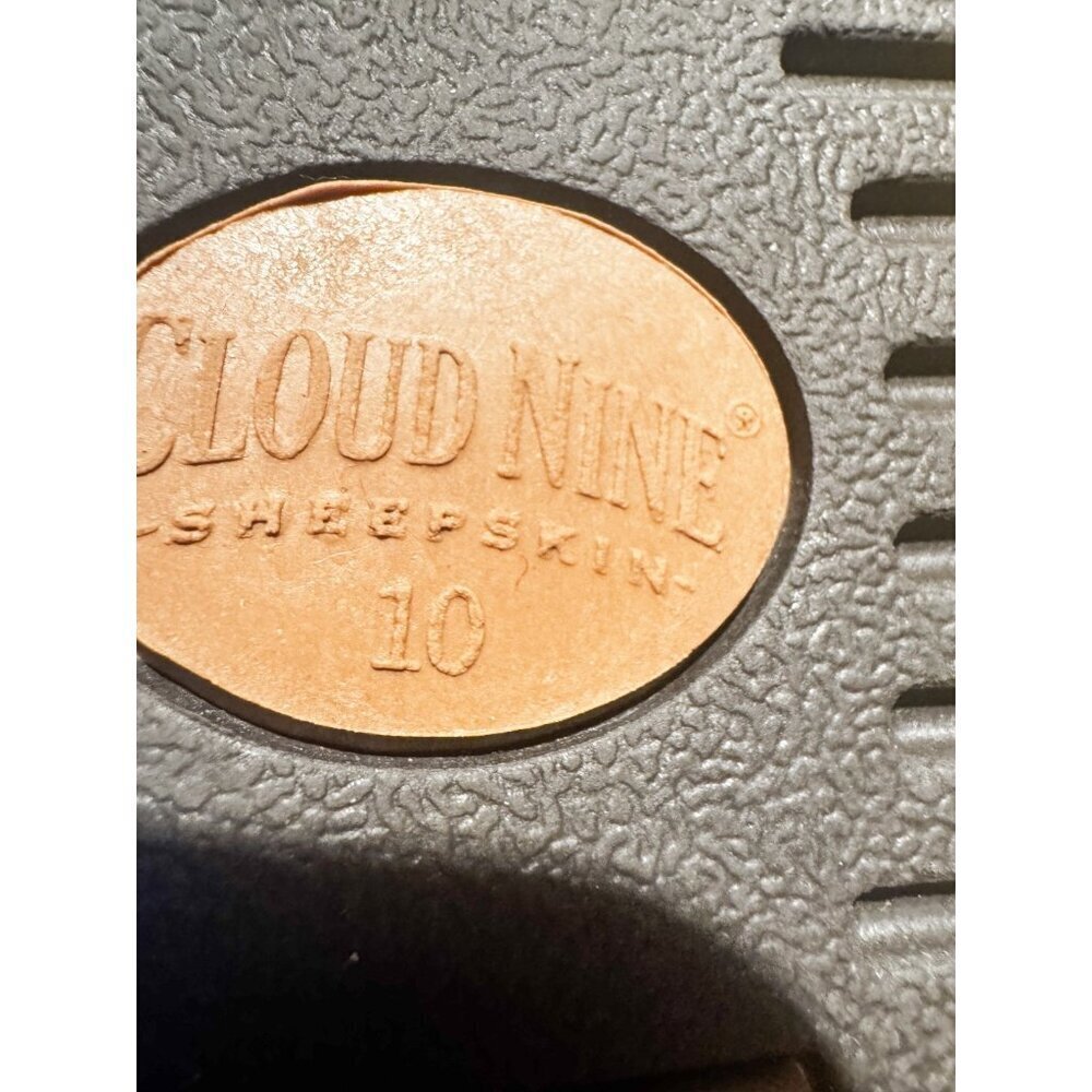 Cloud Nine Brown Suede Sheep Fur Wool Short Booties 11 - Picture 10 of 10